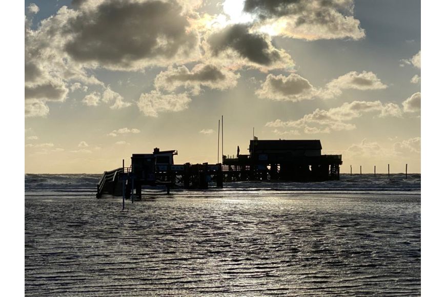 St. Peter Ording Nord (Hauptstrand): Kitesurf- und Windsurfspot