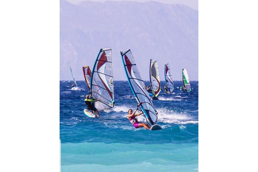 Rhodos (Ialysos Meltemi Beach): Windsurf Spot