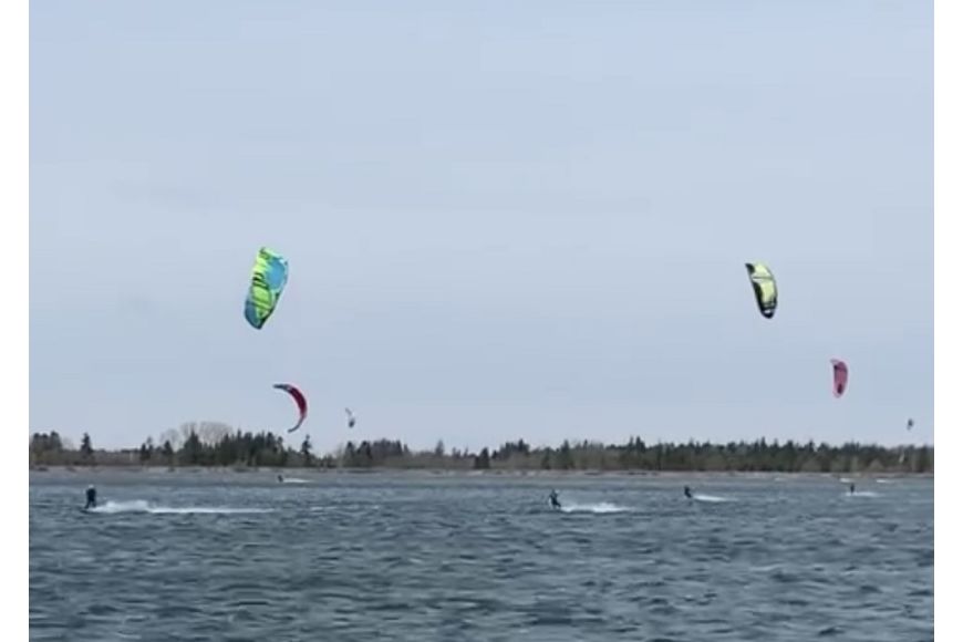 Lechstaustufe 23 (Mandichosee): Kitesurf- und Windsurf Spot