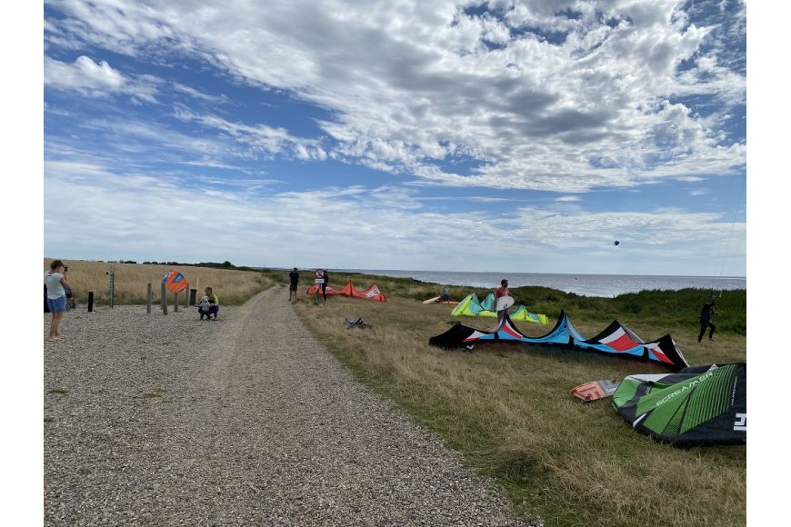 Ringköbing Fjord (Kloster): Kitesurf- und Windsurf Spot