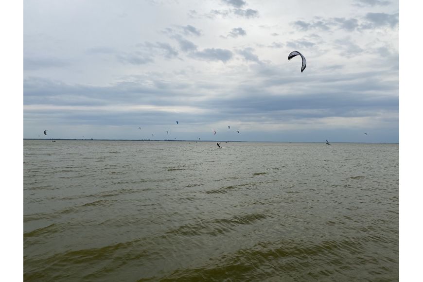 Darß (Born): Kitesurf- und Windsurfspot