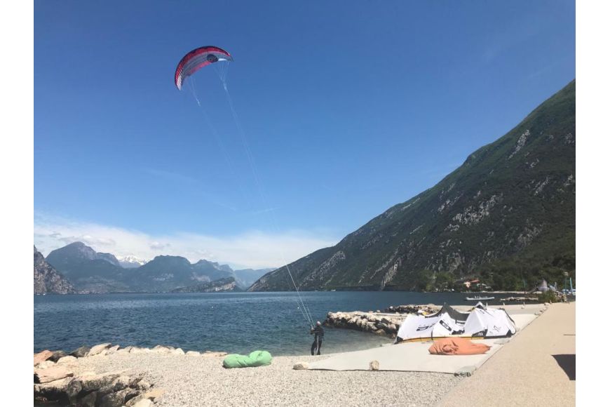 Gardasee Navene: Kitesurf und Windsurf Spot