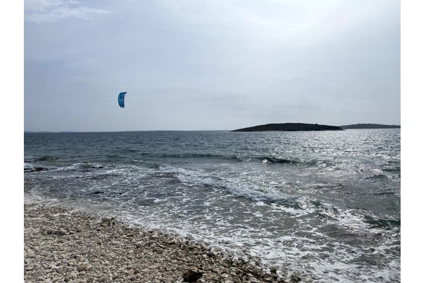 Istrien Premantura: Kitesurf-. Foil- und Windsurf Spot