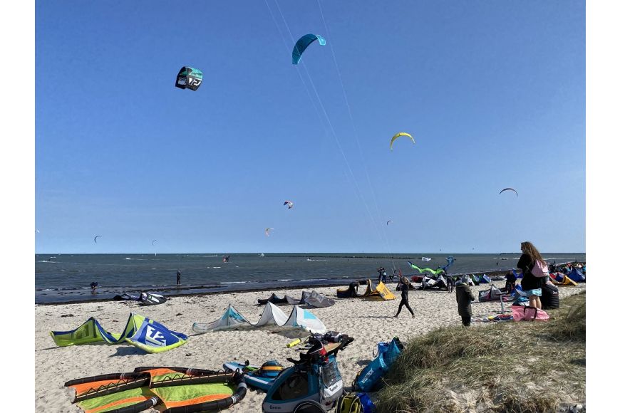 Fehmarn (grüner Brink): Kitesurf- und Windsurf Spot