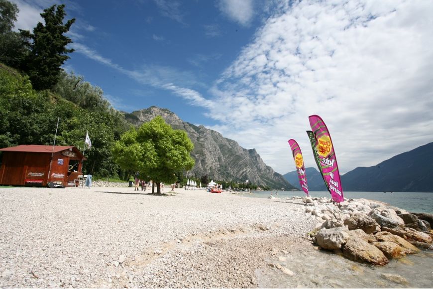 Gardasee Limone: Kitesurf- und Windsurf Spot