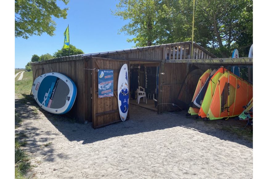 Darß (Zingst Ost): Kitesurf- und Windsurfspot