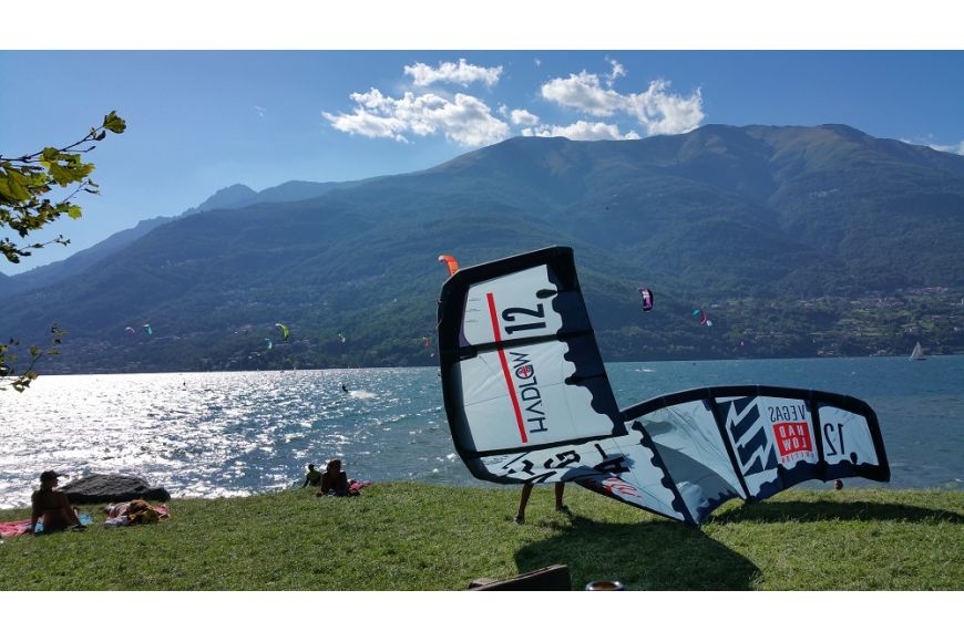 Comer See (Domaso): Kitesurfspot