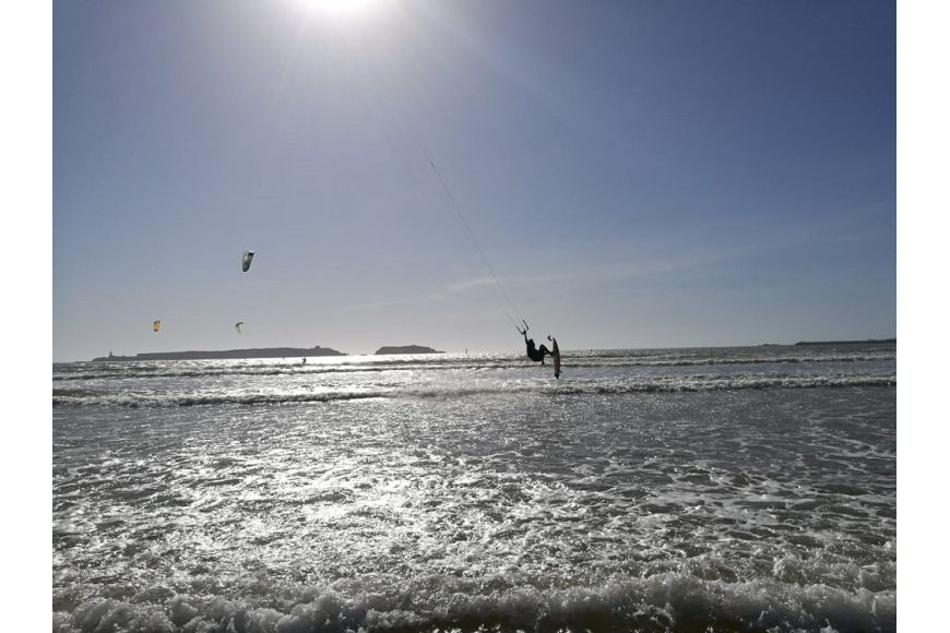 Marokko Essaouira: Kitesurf- und Windsurf Spot