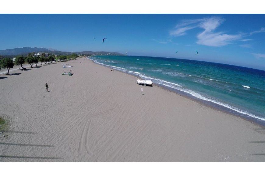 Rhodos Fanes: Kitesurf- und Windsurf Spot