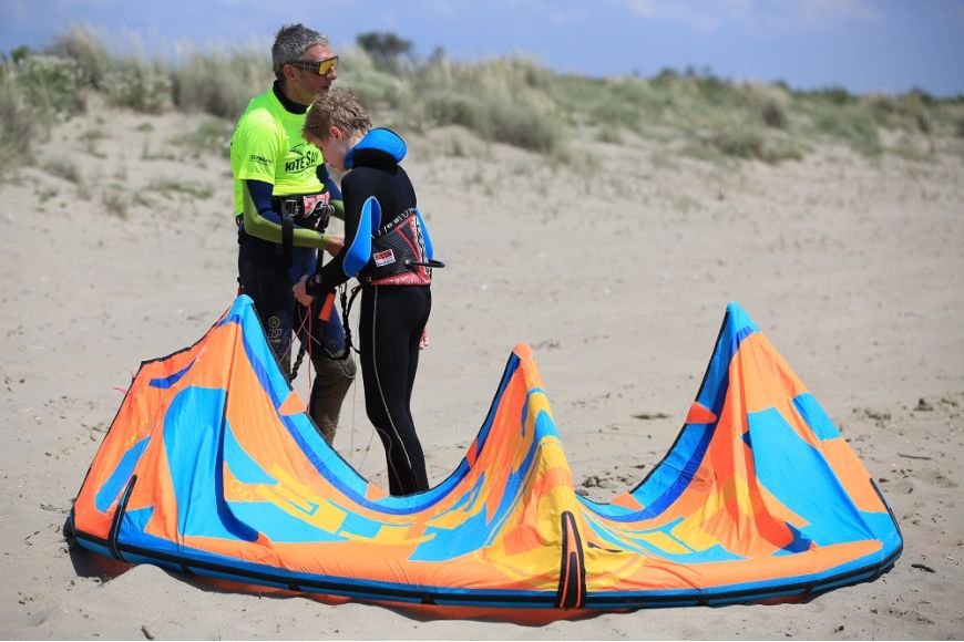 Marina di Grossetto (Kite Angel Beach): Kitesurf- und Windsurf Spot