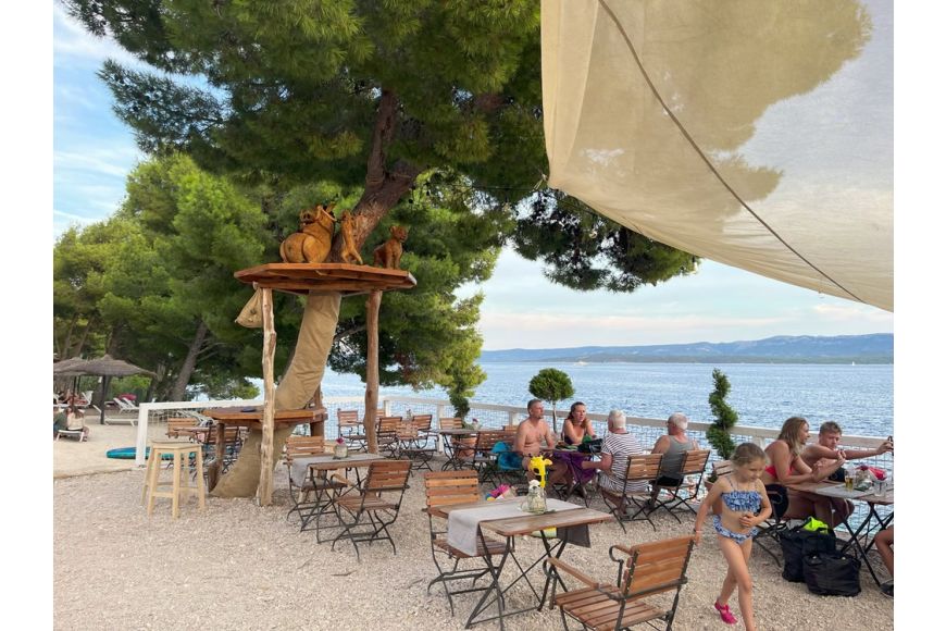 Kroatien Brac Aloa Camping: Kitesurf- und Windsurf Spot
