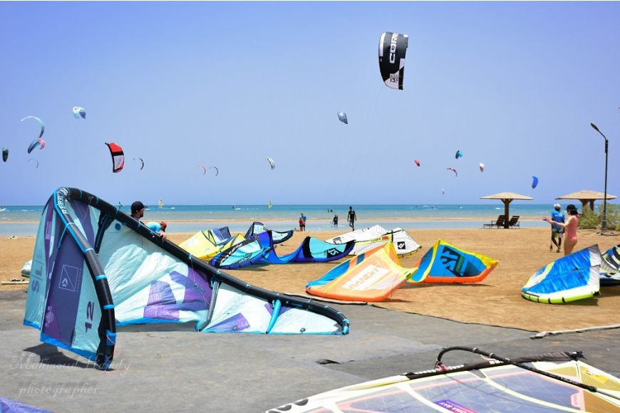 Safaga Sued: Kitesurf-, Foil- und Windsurf Spot