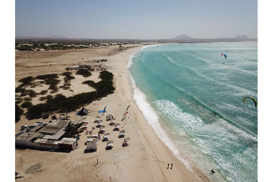 Boavista (Sal Rei): Kitesurf- und Windsurf Spot