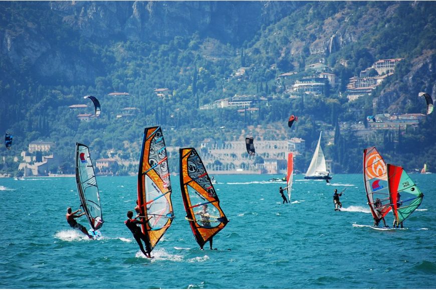 Gardasee Navene: Kitesurf und Windsurf Spot