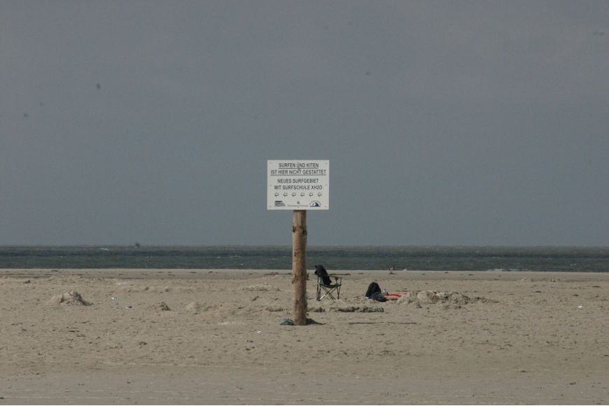 St. Peter Ording Nord (Hauptstrand): Kitesurf- und Windsurfspot