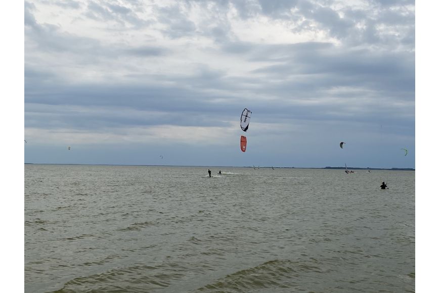 Darß (Born): Kitesurf- und Windsurfspot