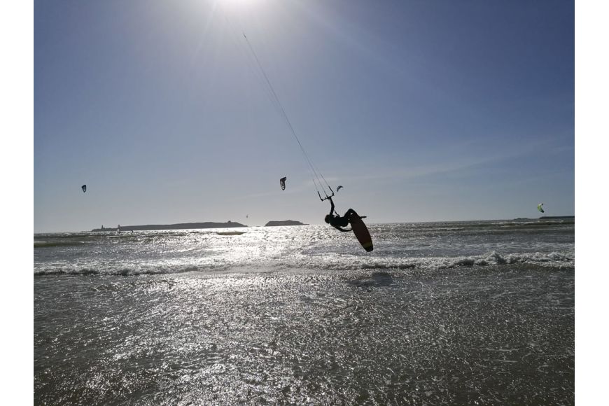 Marokko Essaouira: Kitesurf- und Windsurf Spot