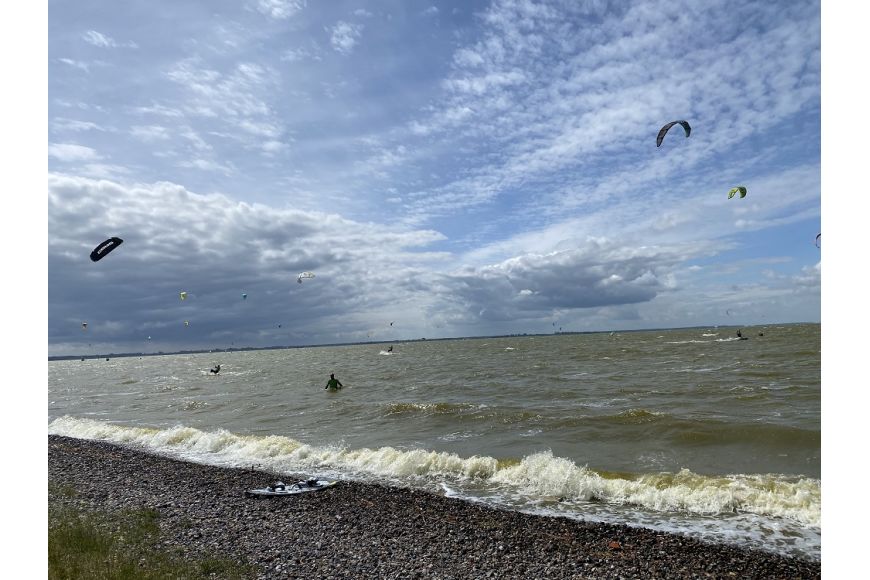 Darß (Born): Kitesurf- und Windsurfspot