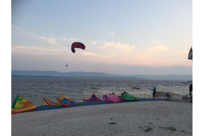 Kroatien Bol Kitebeach: Kitesurf Spot