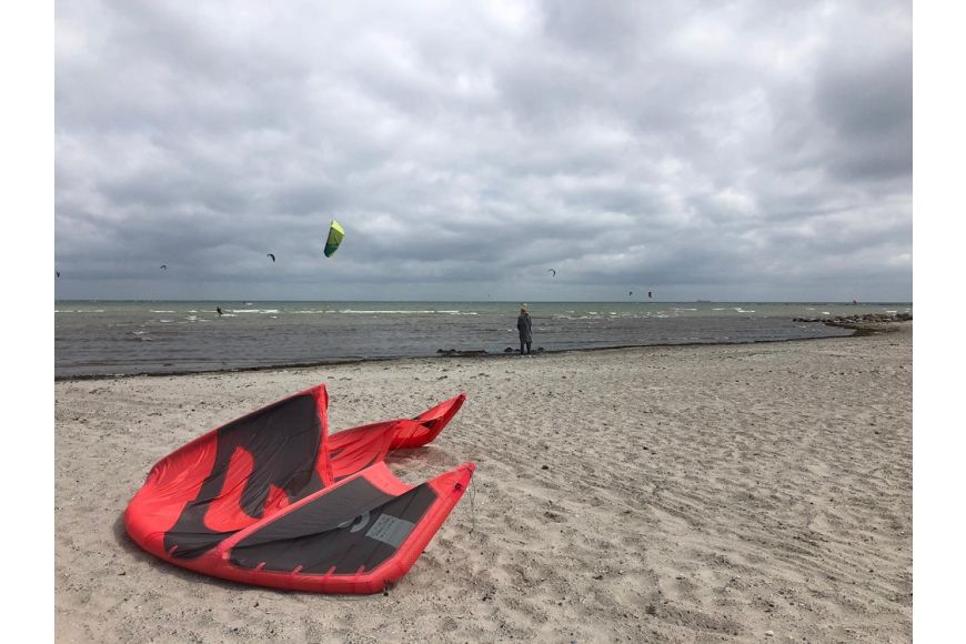 Fehmarn (grüner Brink): Kitesurf- und Windsurf Spot