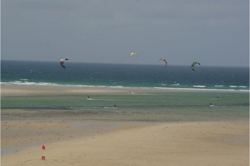 Cornwall (The Bluff): Kitesurf- und Windsurf Spot