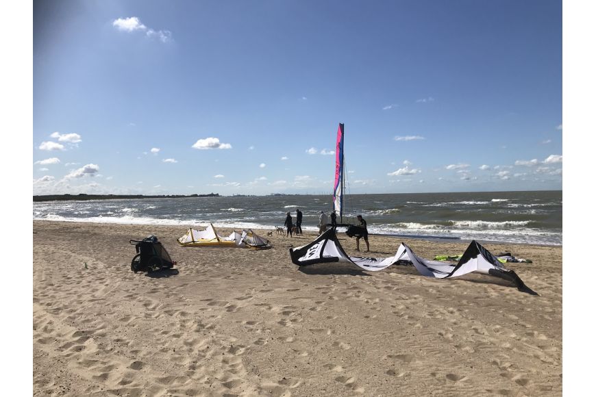 Cadzand-Bad: Kite- und Windsurfspot