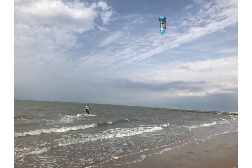 Nieuwvliet-Bad: Kitesurf- und Windsurf Spot