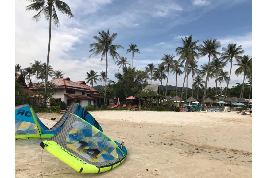 Ko Samui (Nahai Beach): Kitesurf- und Windsurf Spot