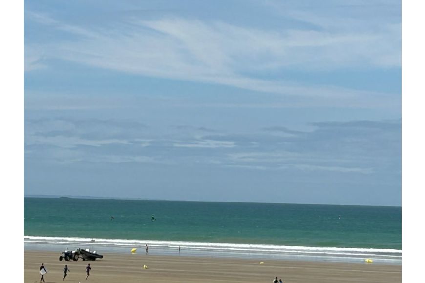 Frankreich Bretagne Saint Pabu Plage