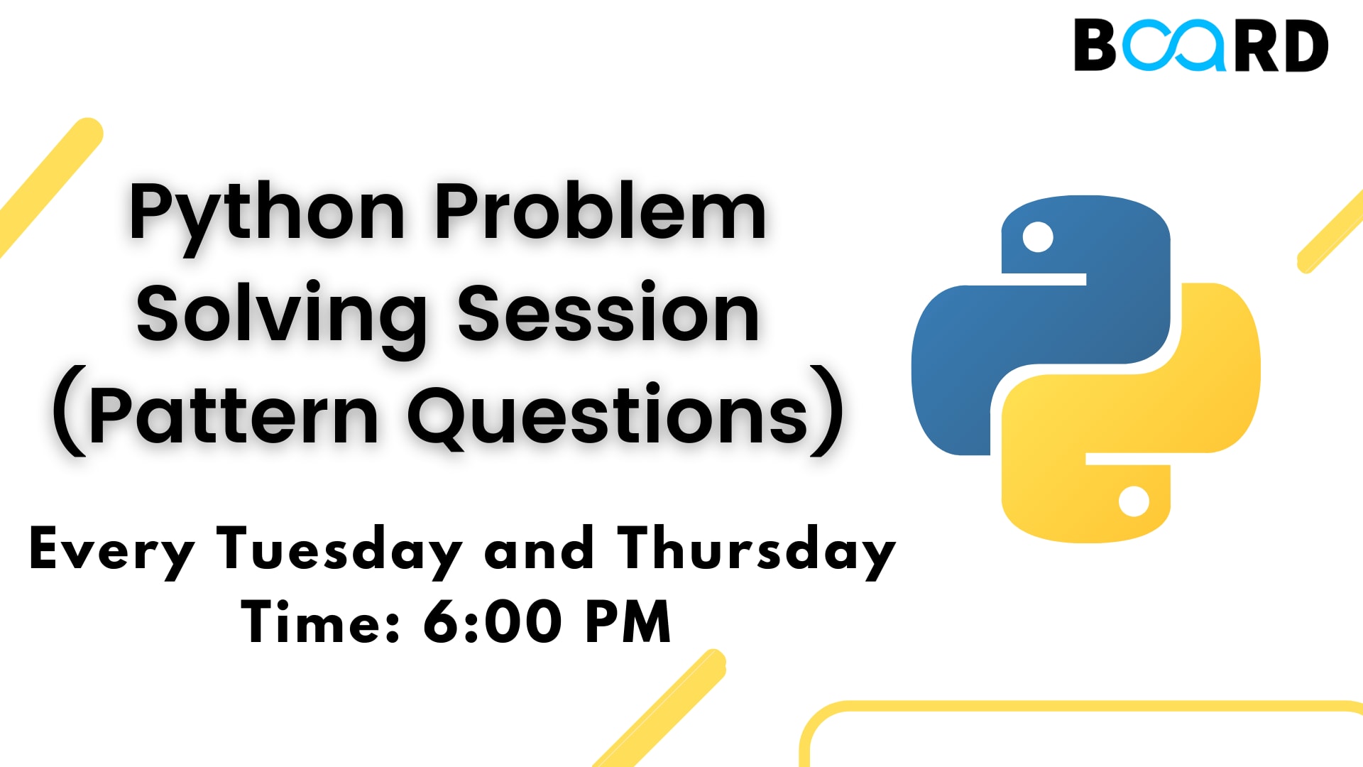 Problem Solving Questions In Python