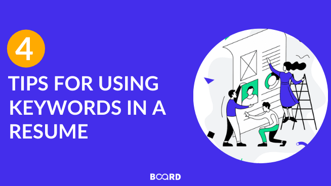 4 Tips for Using Keywords in a Resume