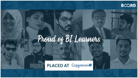 20+ Learners Placed At Capgemini