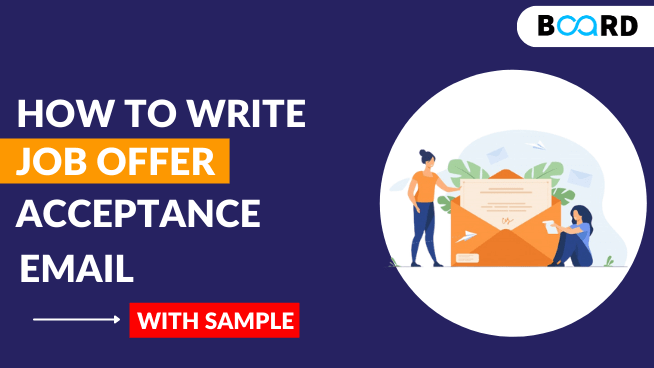 How to write a job offer acceptance email with a sample