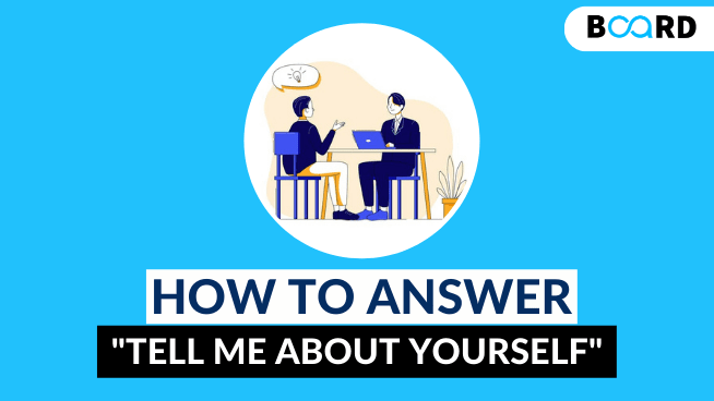 How To Answer "Tell me about yourself"