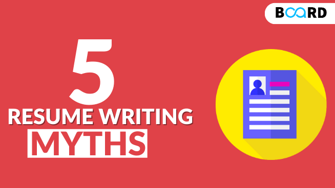 5 Resume Writing Myths That You Need to Stop Following Now!