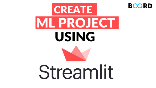 Create your First ML Application using Streamlit