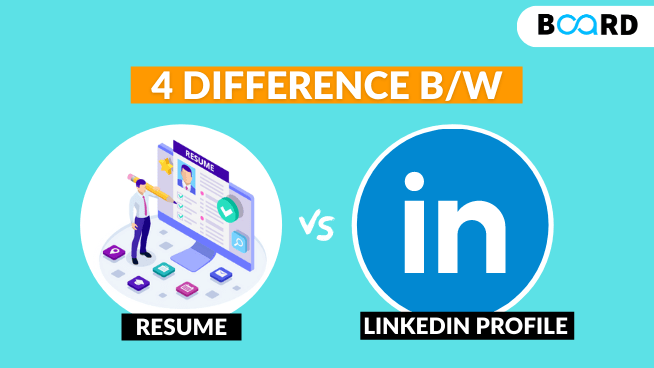 There is a Difference between your Resume and your LinkedIn profile