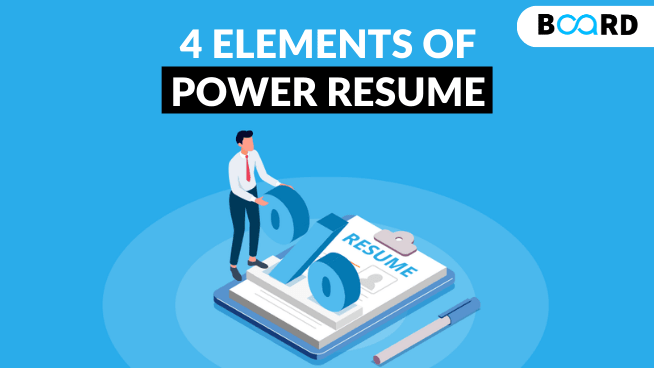 4 Elements of a Power Resume