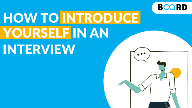 How To Introduce Yourself During An Interview