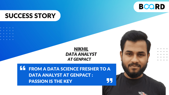 From a Data Science Fresher To A Data Analyst At Genpact: Passion Is The Key