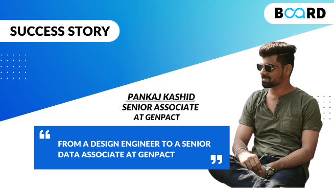 From A Design Engineer to A Senior Data Associate at Genpact