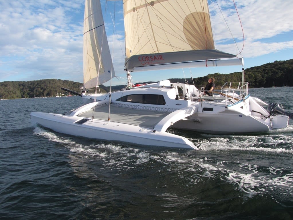 multihull sailboat