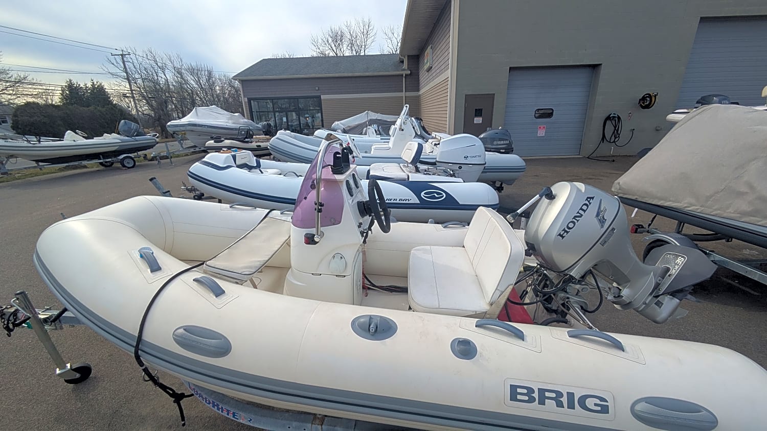 2009 Brig Inflatable 10' Console RIB, Honda 20HP