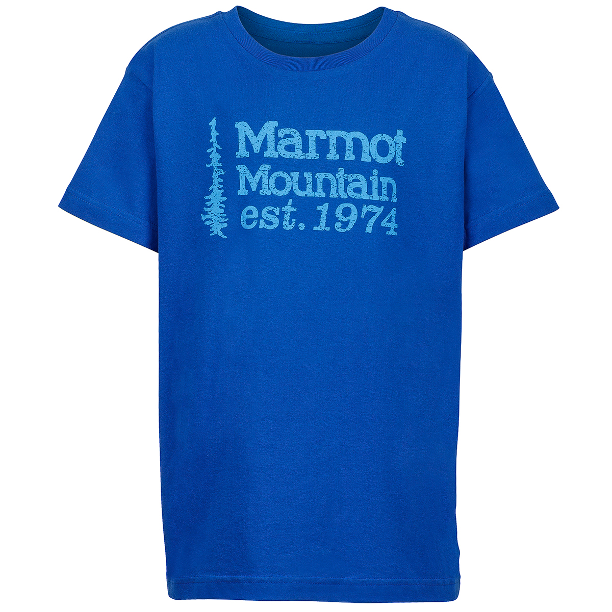 Marmot Boys' 74 Graphic Tee - Blue, S