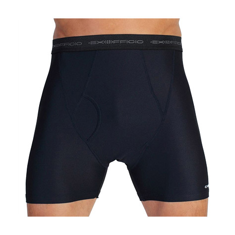 Exofficio Men's Give-N-Go Boxer Briefs - Black, S