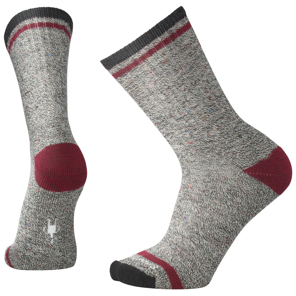 Smartwool Men's Larimer Crew Socks - Red, L