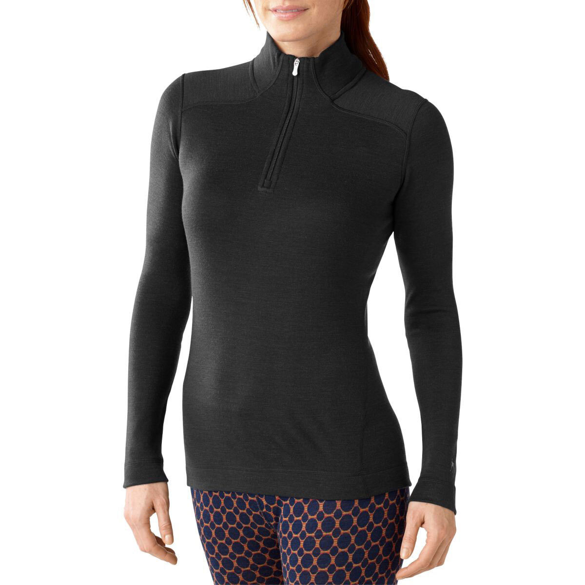 Smartwool Women's Nts Mid 250 Zip T - Black, XL