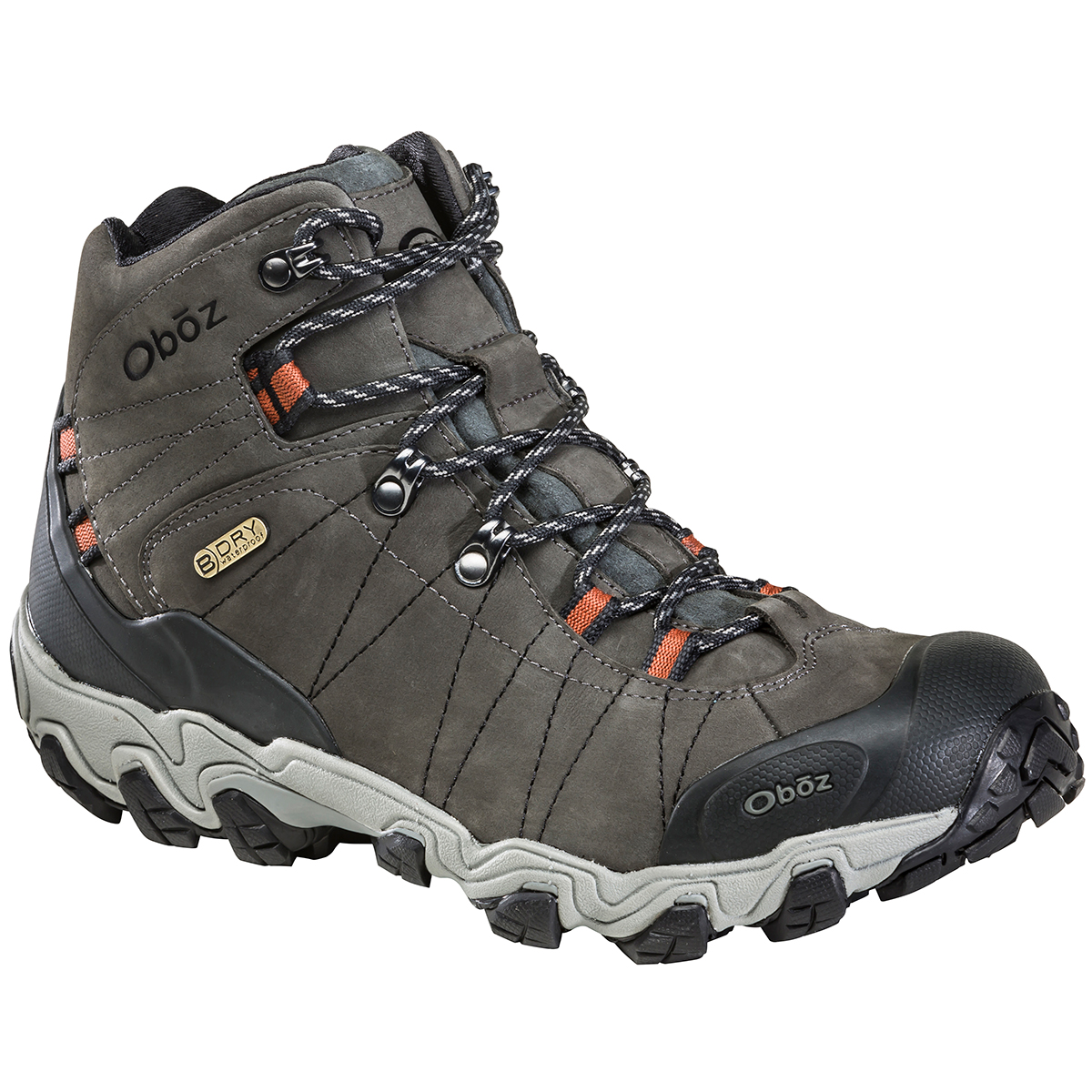 Oboz Men's Bridger Mid B-Dry Hiking Boots, Wide