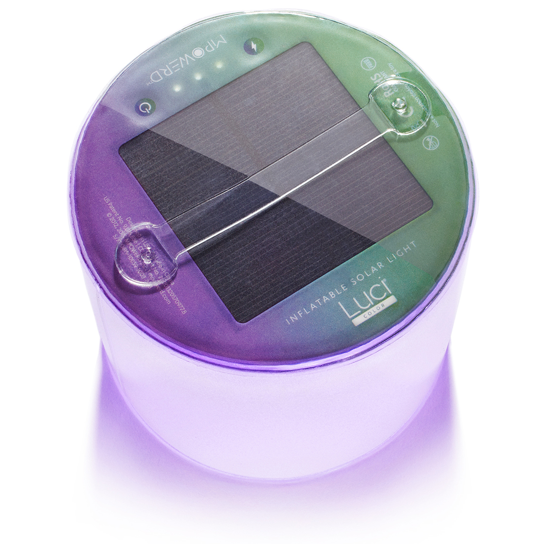 Mpowerd Luci Color: Solar Inflatable Lantern, Various Patterns