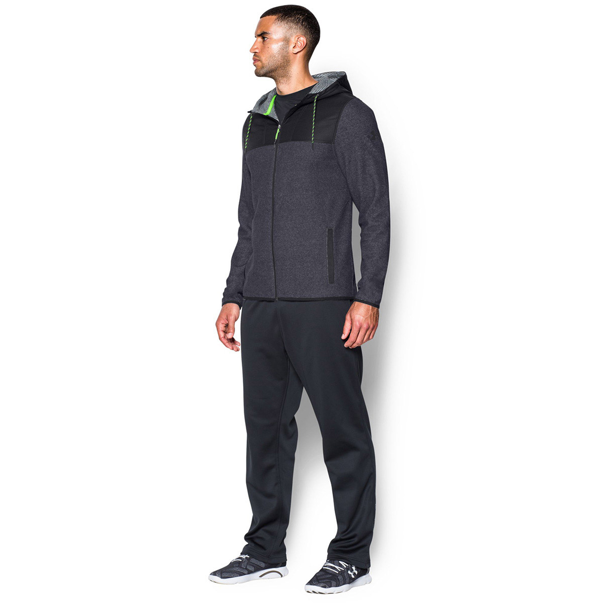 UNDER ARMOUR Men's ColdGear Infrared Performance Fleece Zip Hoodie - Bob's  Stores